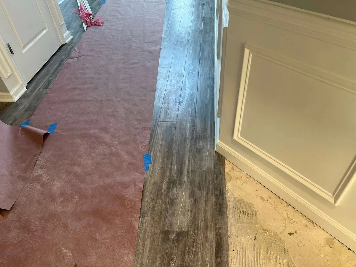 Completed marble shower restoration in Farmington